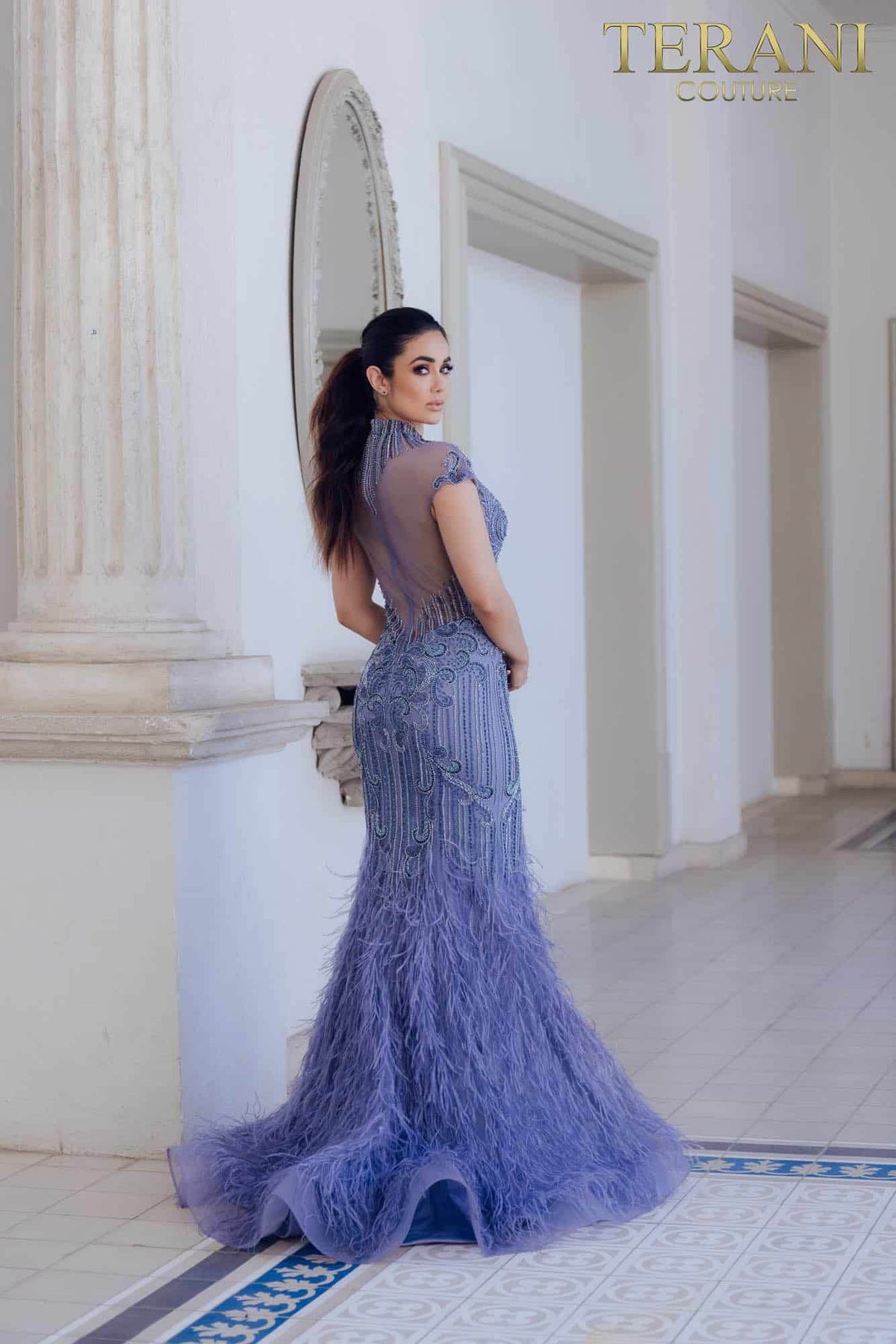 Terani Couture 1721GL4446 Formal Long Prom Dress