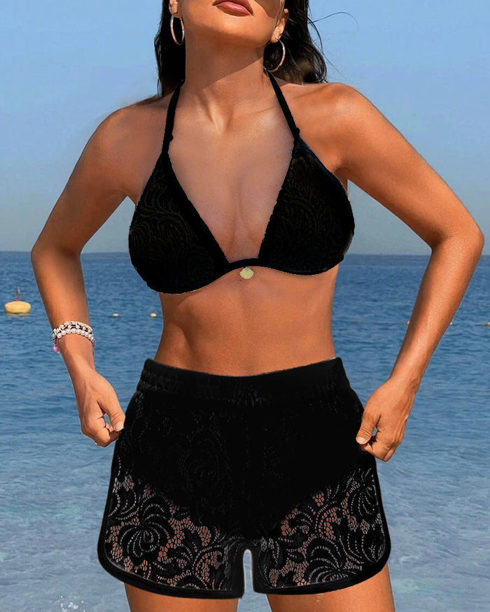 Bloom | Elegant Lace Bikini Set