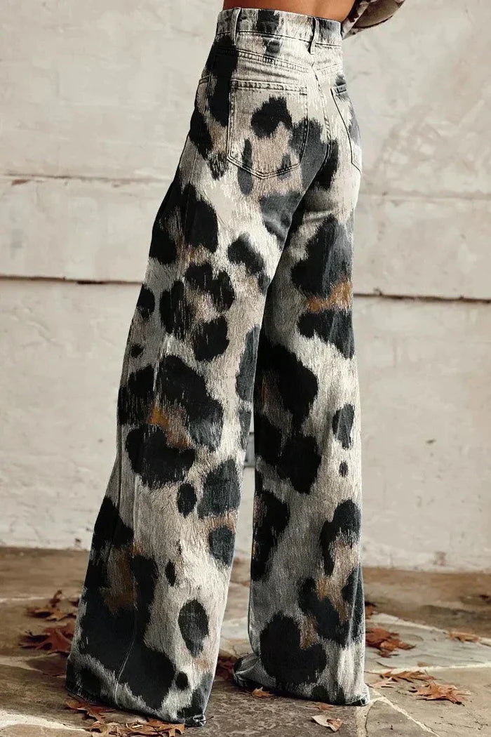 Elegant Bohemian Pants - Cheetah