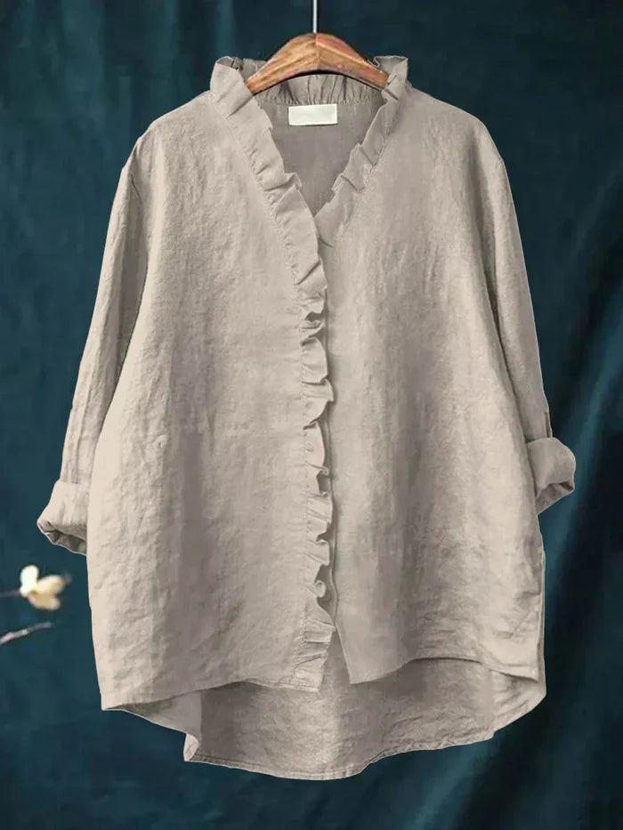 Lily - Lightweight Ruffled Blouse