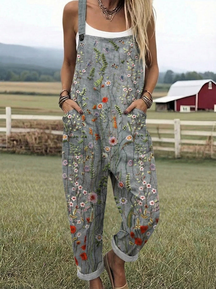 LS™ | Comfort Fit Printed Overalls