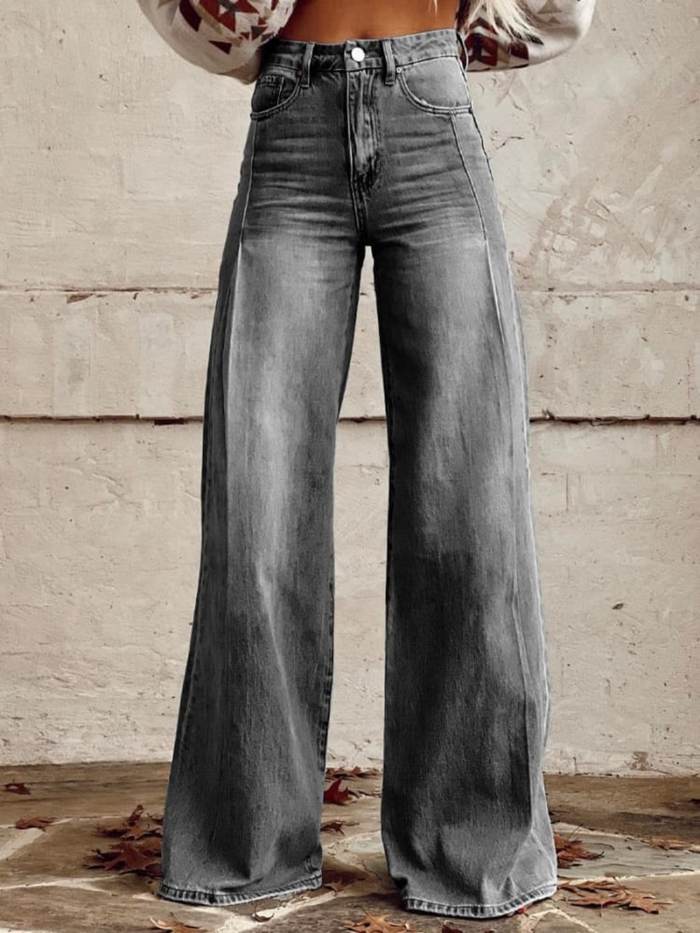 Lucia - Elegant Wide Leg Pants