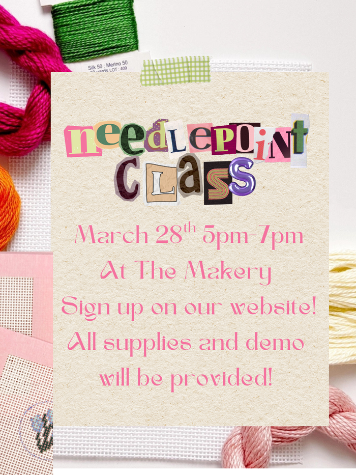 Needlepoint class