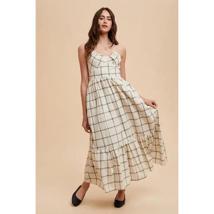 cotton gride dress