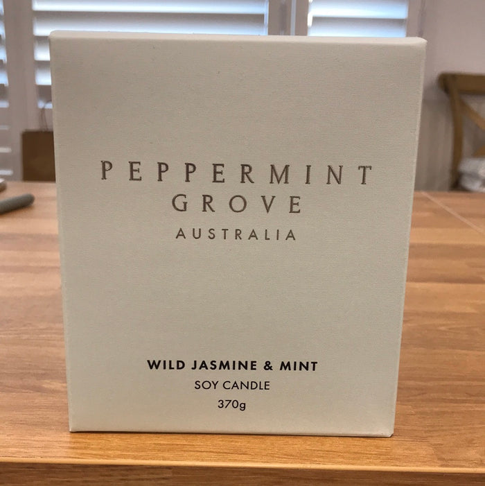 Wild Jasmine & Mint 370g Candle