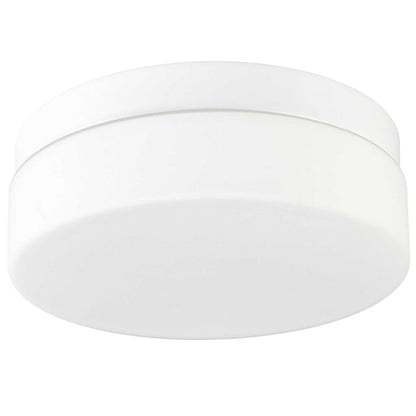 LED flush mount ceiling light fixture with sleek metal frame and acrylic diffuser in modern interior setting