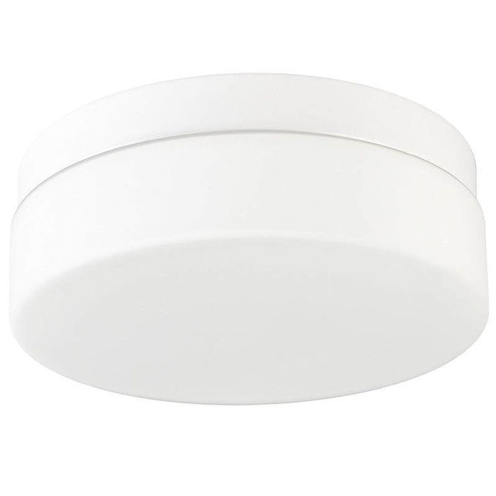 Modern LED flush mount ceiling light fixture with acrylic diffuser and metal frame