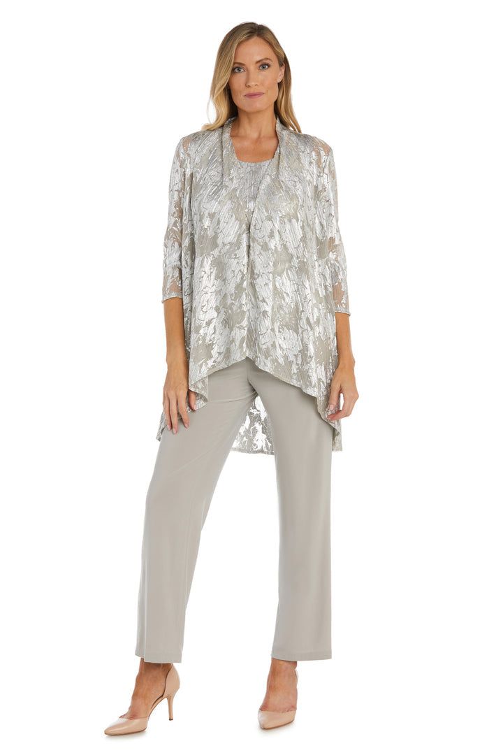 Long Formal Pant Suit Jacket Set Mother of the Bride R&M Richards 1052