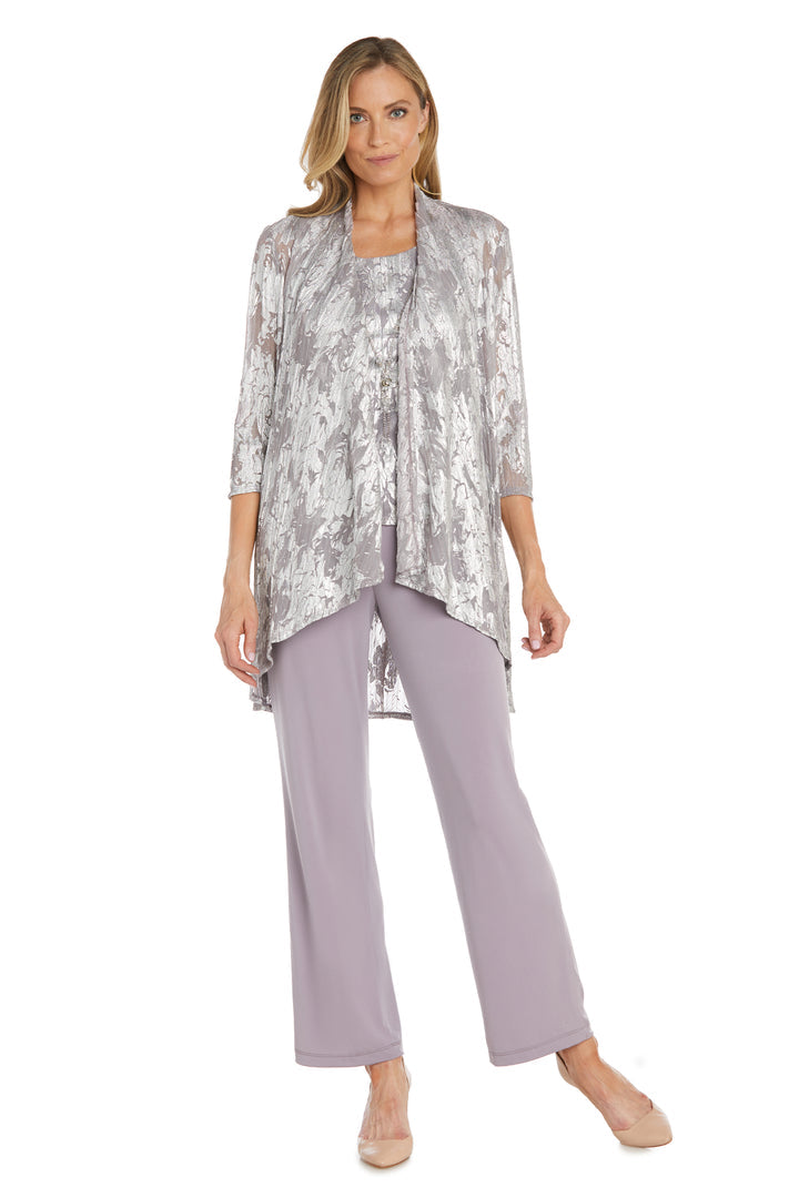 Long Formal Pant Suit Jacket Set Mother of the Bride R&M Richards 1052