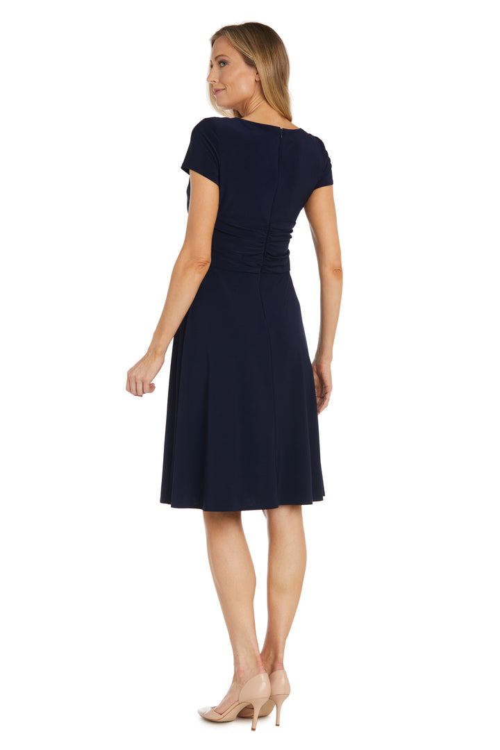 Short Cocktail Dress Knee Length R&M Richards 1429