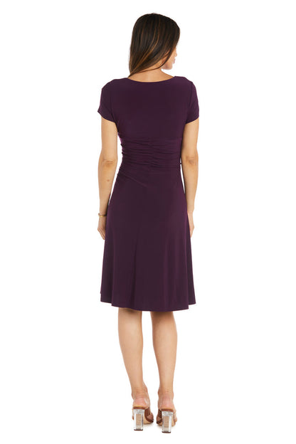 Short Cocktail Dress Knee Length R&M Richards 1429