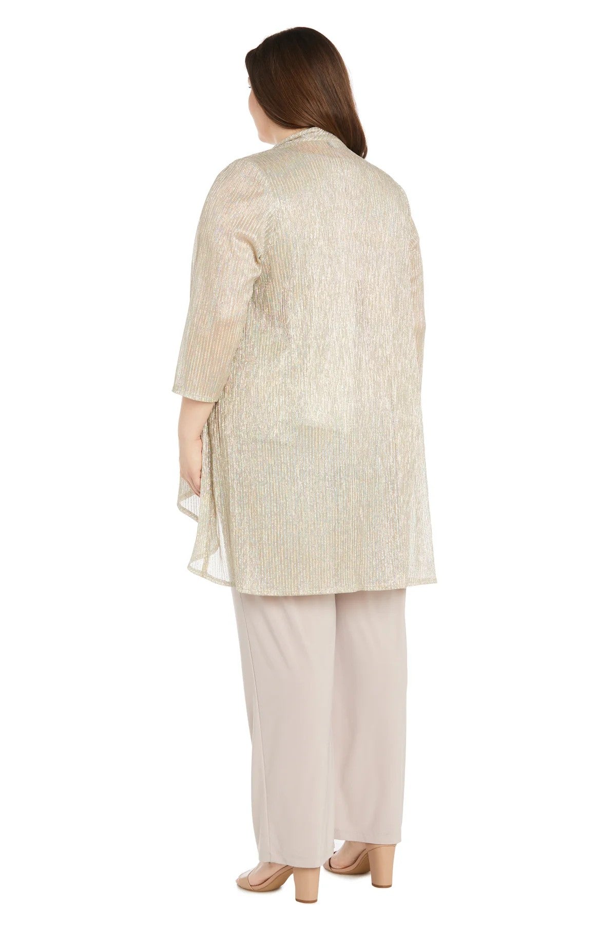 Plus Size Formal Pant Suit Long R&M Richards 1642W