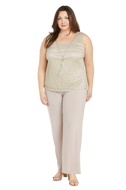 Plus Size Formal Pant Suit Long R&M Richards 1642W