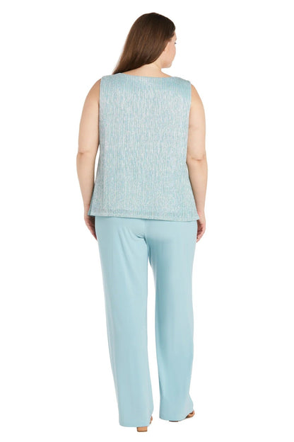 Plus Size Formal Pant Suit Long R&M Richards 1642W