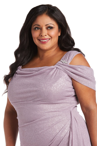 Long Plus Size Dress Formal Evening R&M Richards 2061W