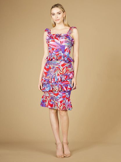 Lara Dresses 29267 Sleeveless Printed Cocktail Dress