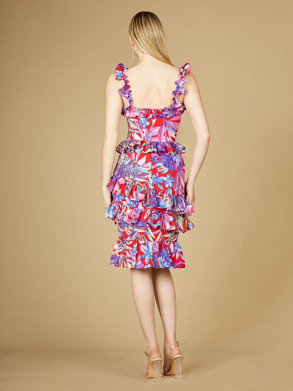 Lara Dresses 29267 Sleeveless Printed Cocktail Dress