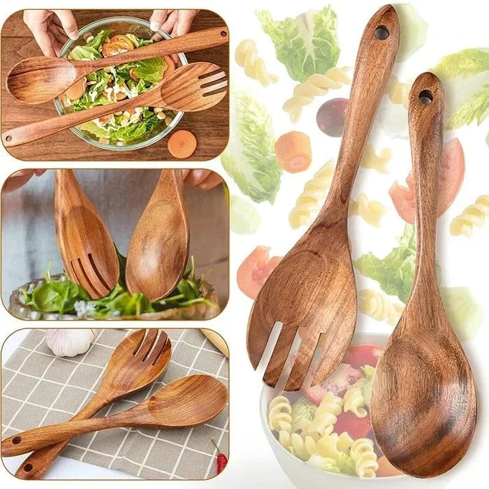 2pcs Salad Spoons