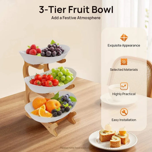 3-Tier serving plate