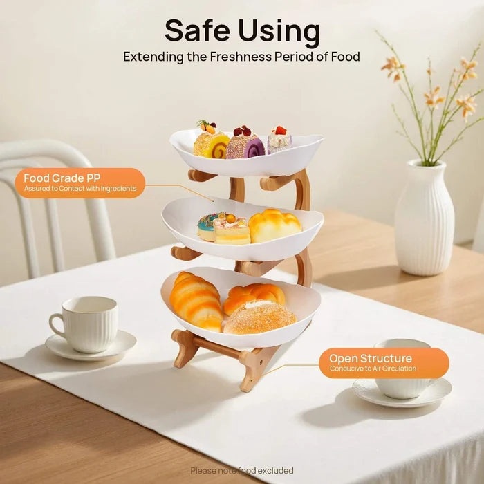 3-Tier serving plate