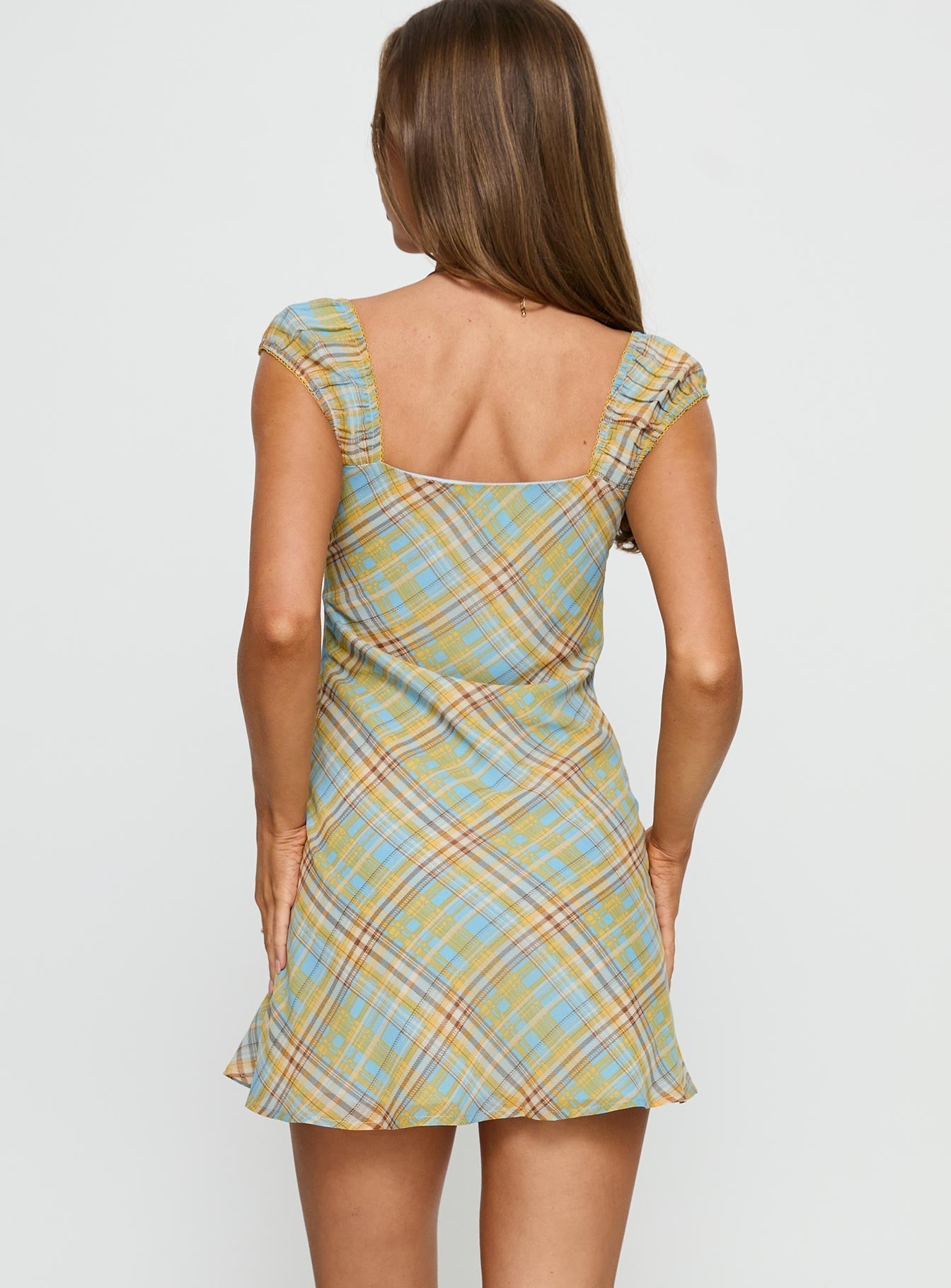 Seyani Mini Dress Multi Check