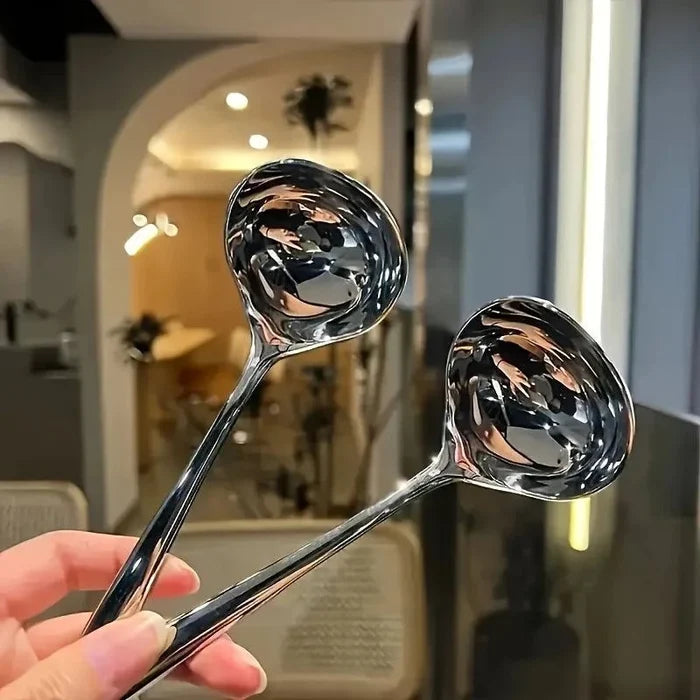 4-Pack Stainless Steel Soup Spoons Set