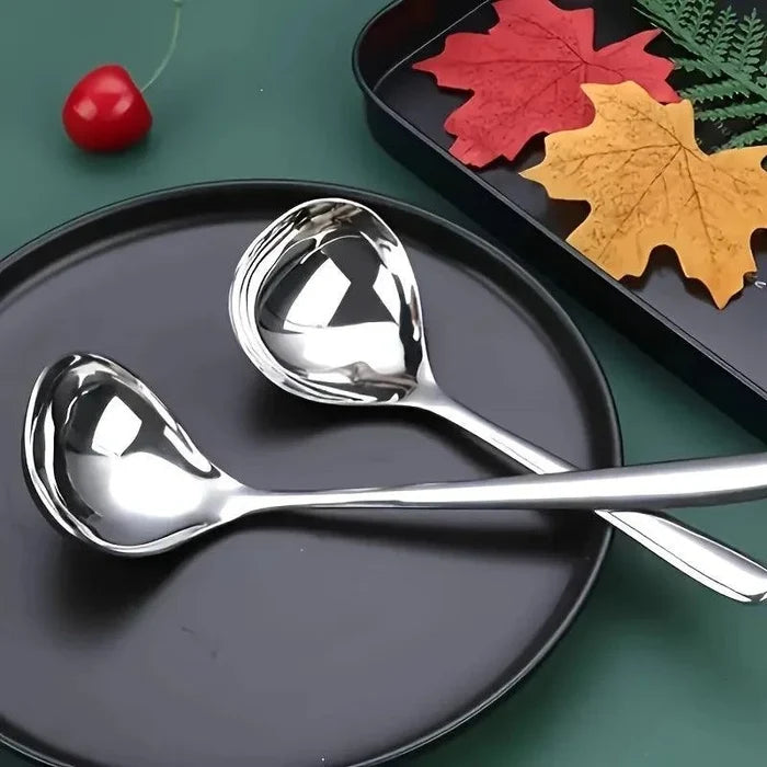 4-Pack Stainless Steel Soup Spoons Set