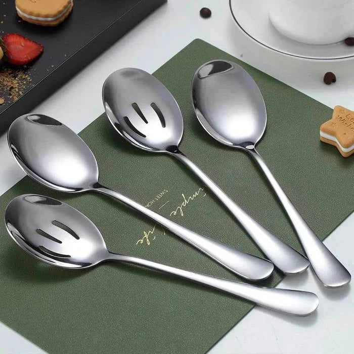 4 Pieces serving spoons