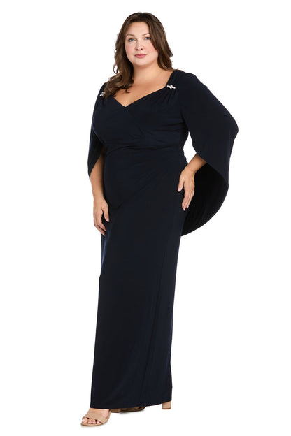 Long Plus Size Dress Formal R&M Richards 5899W