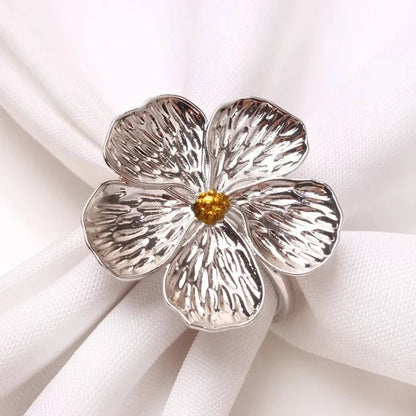 6pcs Plum Flower Napkin Ring