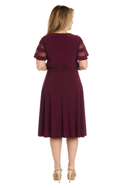 Short Mother of the Bride Dress Cocktail R&M Richards 9129