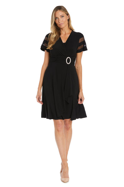 Short Mother of the Bride Dress Cocktail R&M Richards 9129