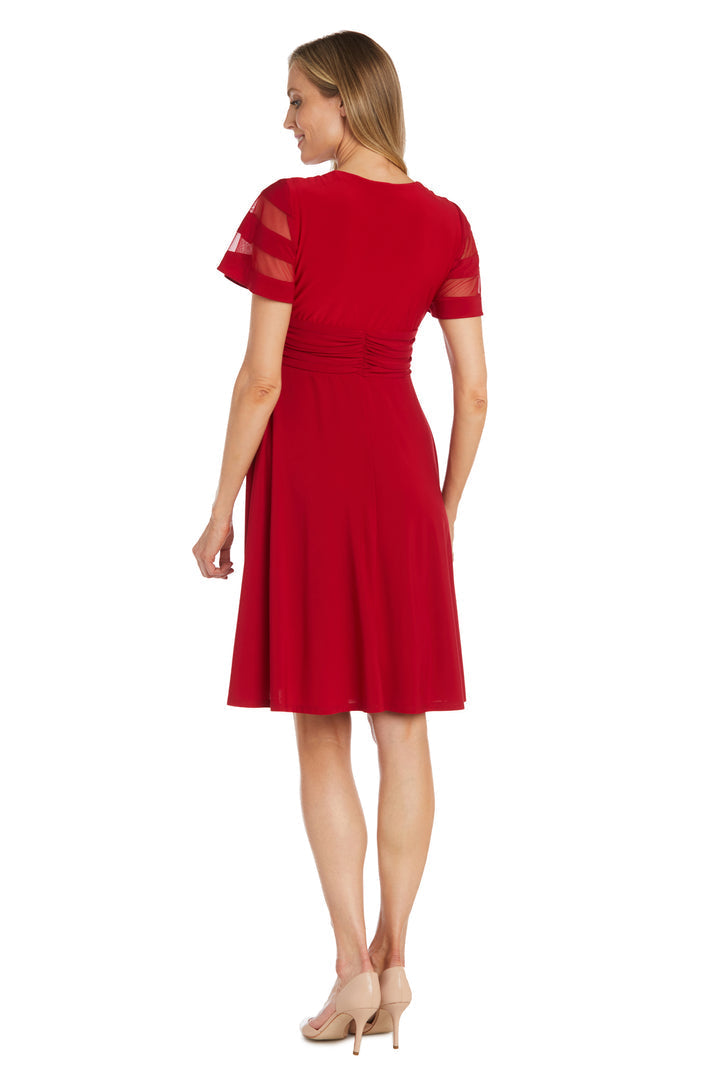 Short Mother of the Bride Dress Cocktail R&M Richards 9129