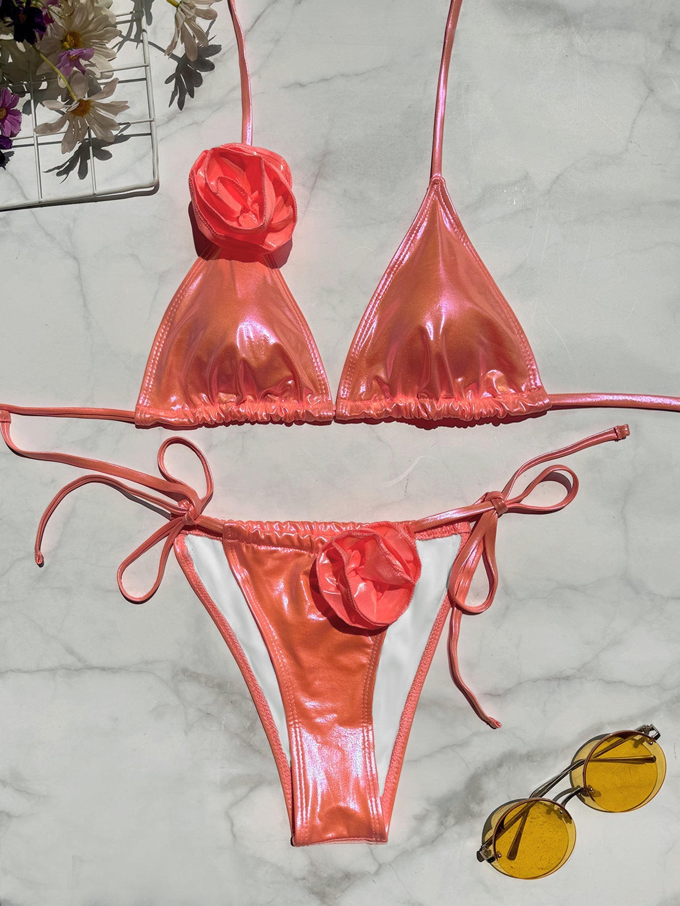 Metallic Bikini Set