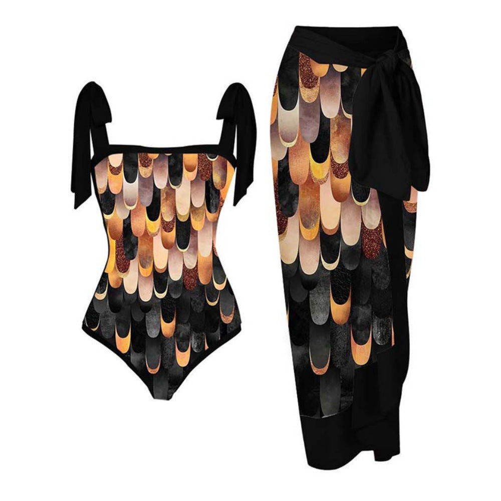Multicolor One-Piece Swimsuit