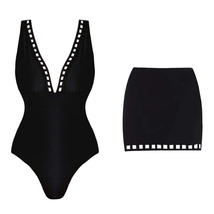Cutout One-Piece Swimsuit