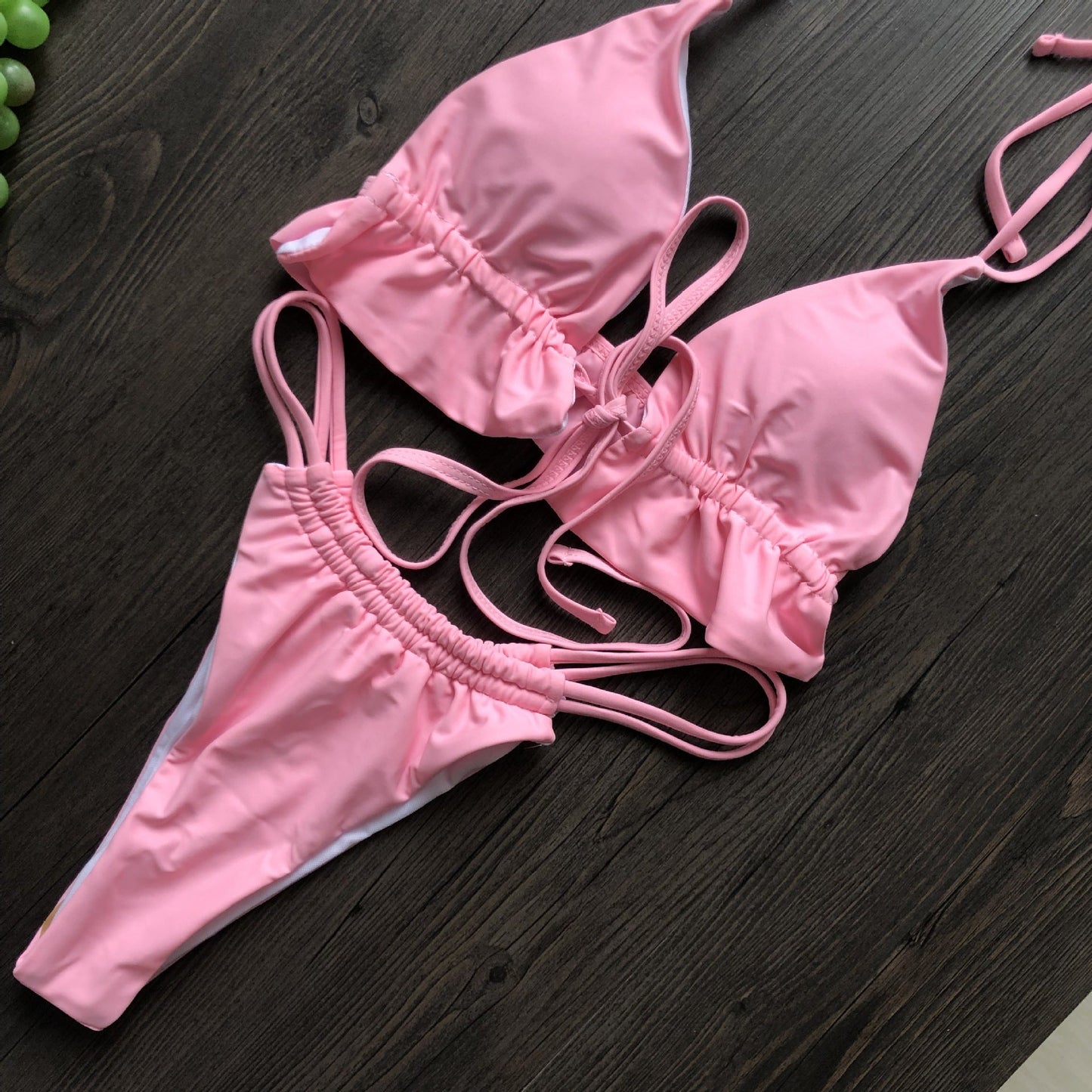 Open Back One-Piece Swimsuit
