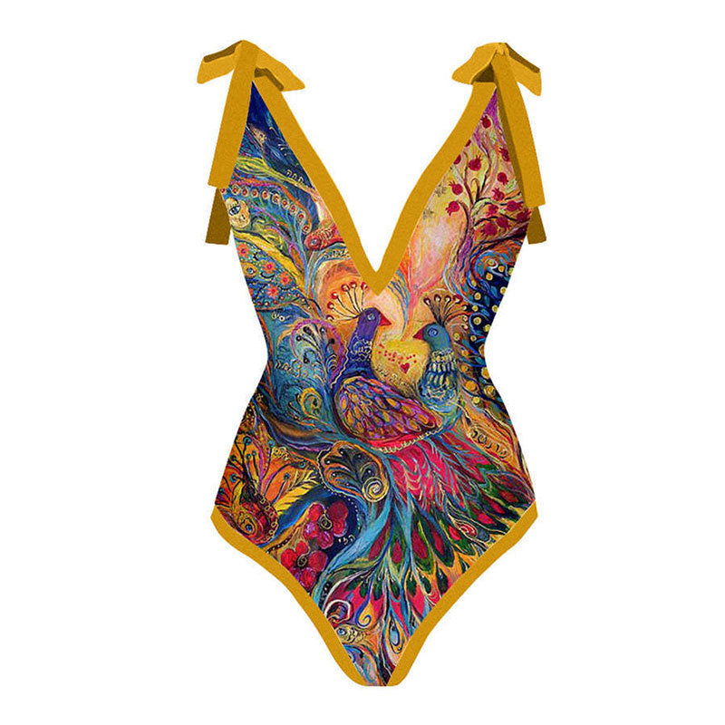 Modest One-Piece Swimsuit