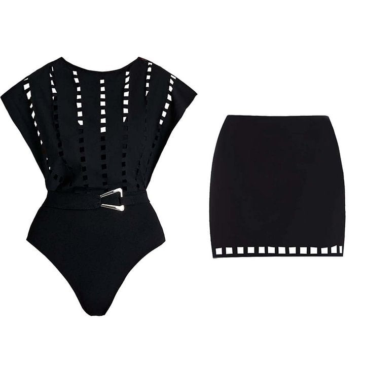 Cutout One-Piece Swimsuit
