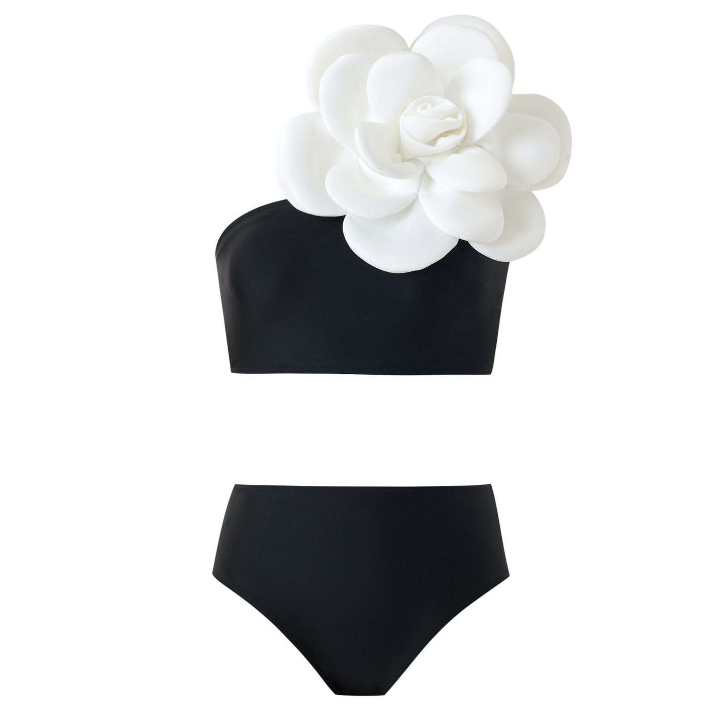 Floral Print One-Piece Swimsuit