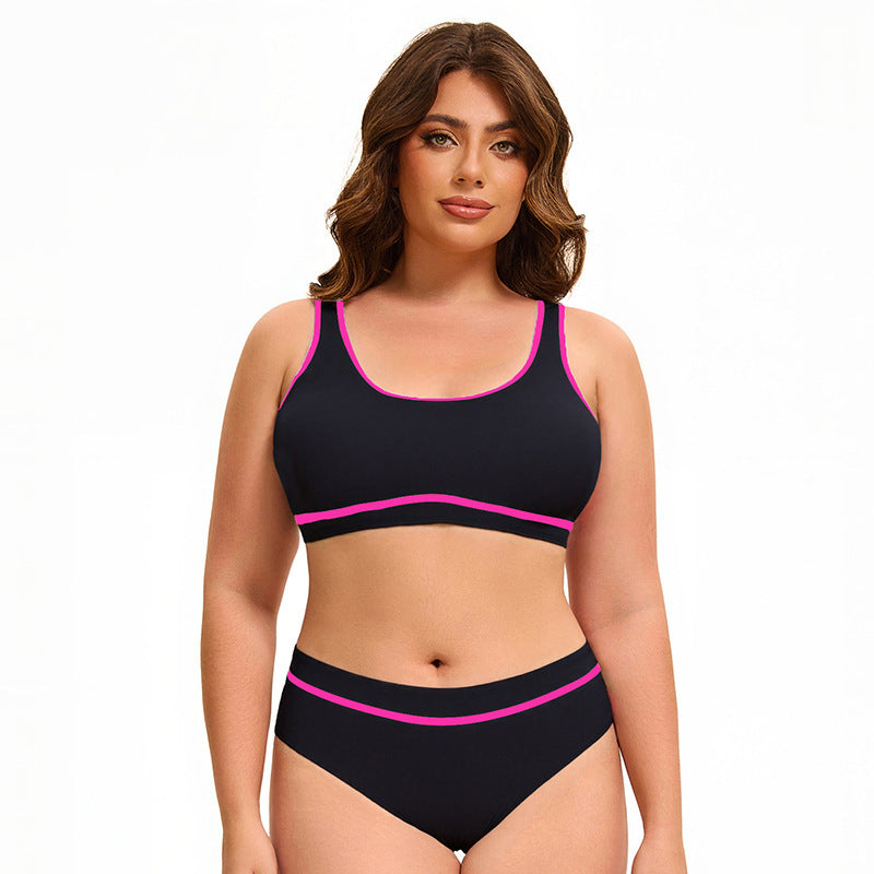 Plus Size One-Piece Swimsuit