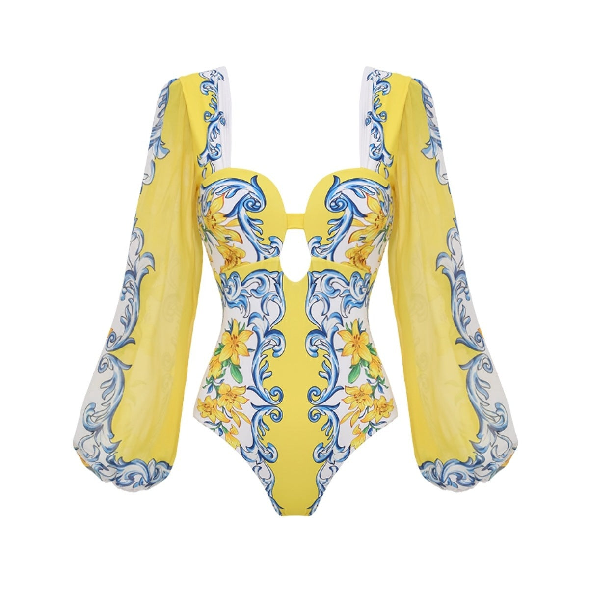 Long Sleeve One-Piece Swimsuit