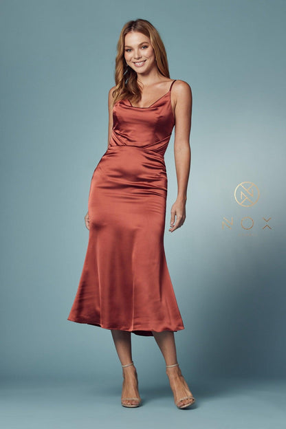 A-Line Long Prom Dress