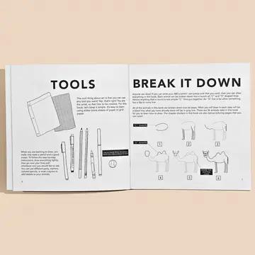 All the Animals: A How To Draw Art Book For Kids
