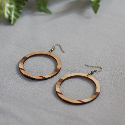 Angela Hoops - Varied Stripes $24 image