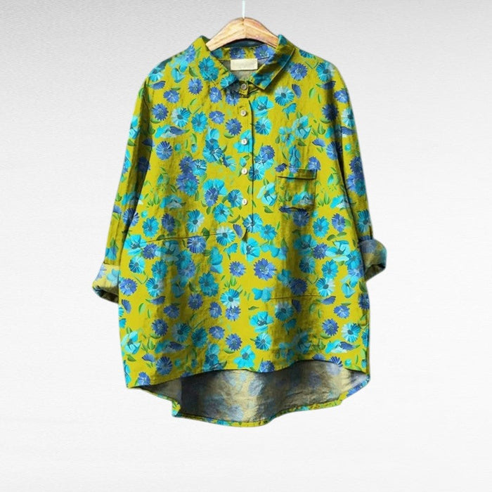 Axéllé | Bright Floral Blouse
