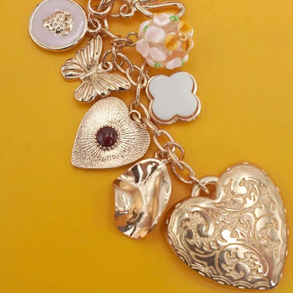 Bag Key Charm-Heart