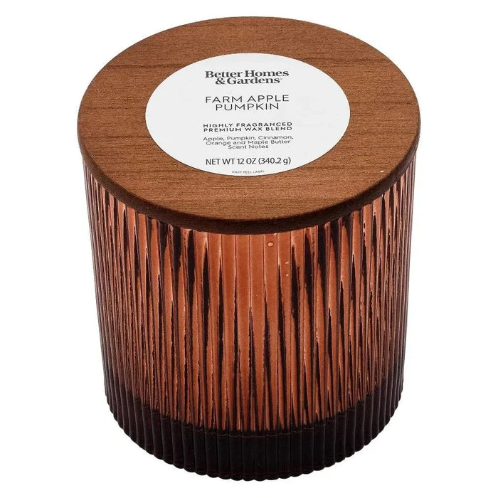 Better Homes & Gardens Farm Apple Pumpkin Scented Candle