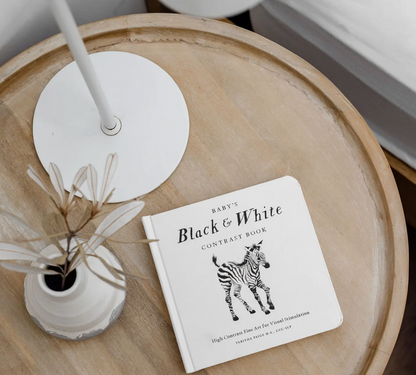 Black and White Contrast Kids Book