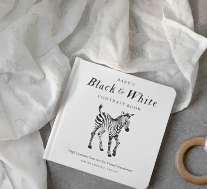 Black and White Contrast Kids Book